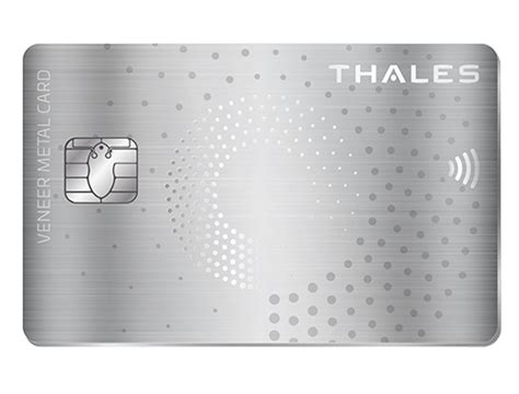 thales veneer metal card